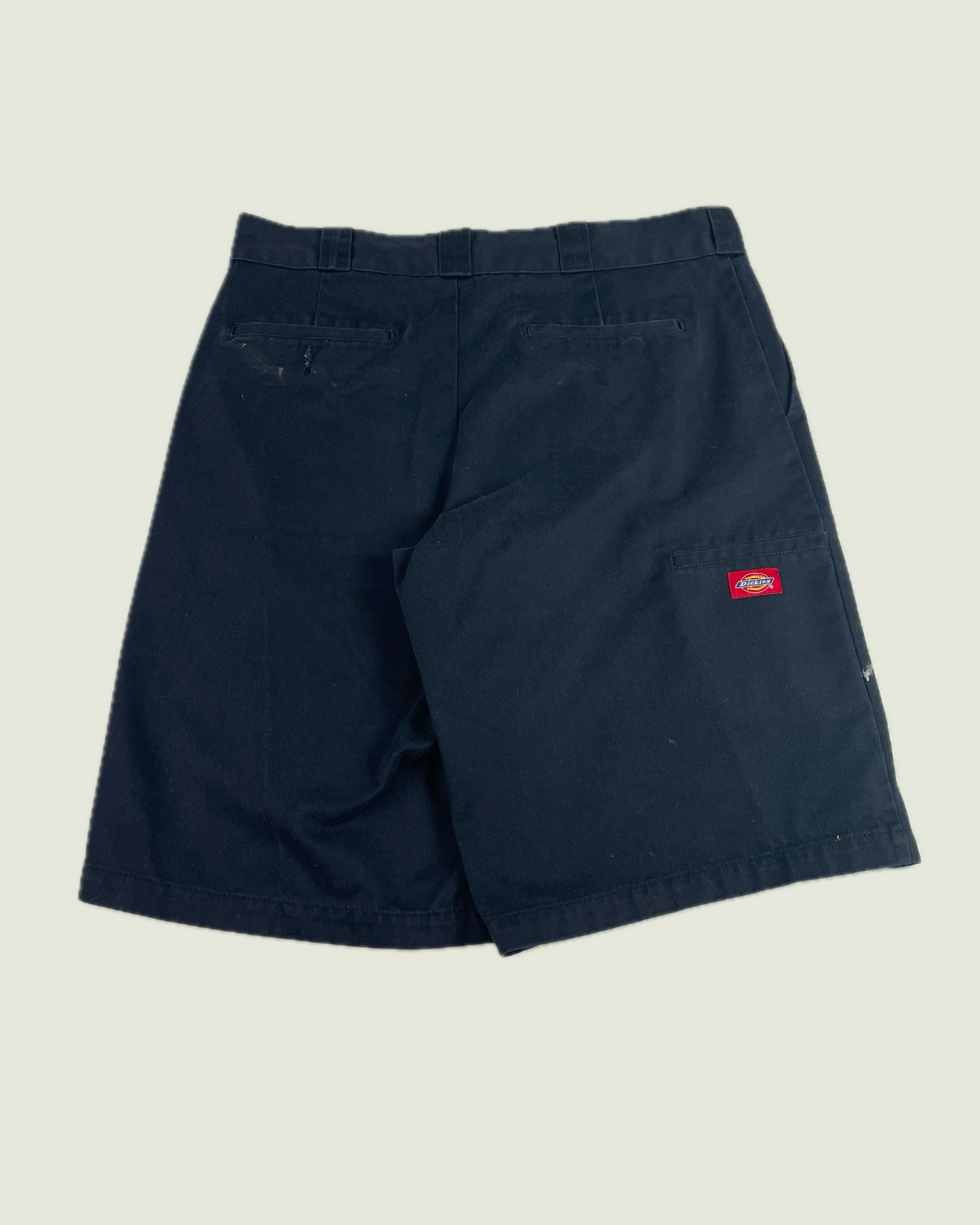 Vintage Dickies Long Mechanic Skater Black Shorts