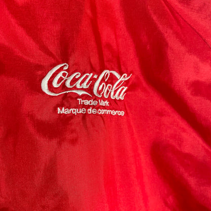 Vintage Softwear Coca Cola Satin Bomber Jacket L