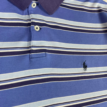 Polo Ralph Lauren Blue Stripe Polo Shirt
