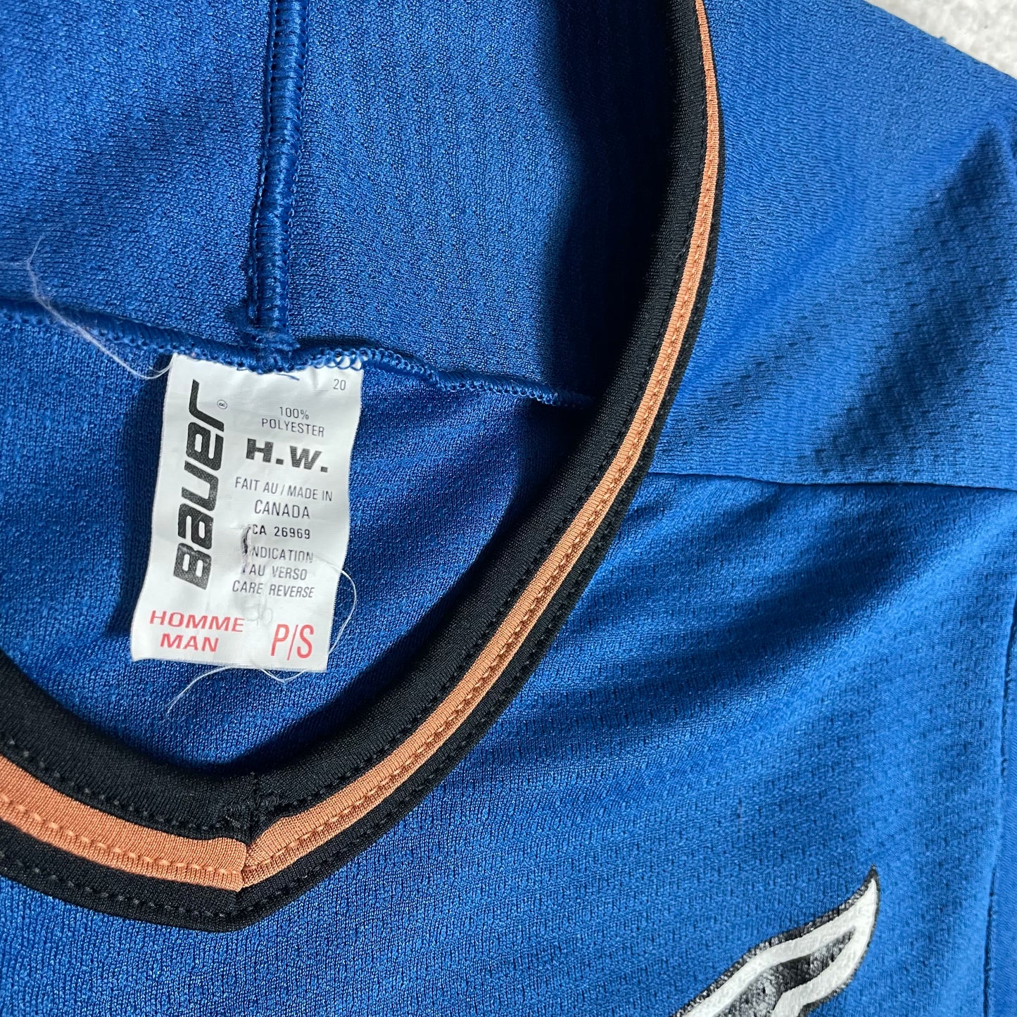 Vintage Screaming Eagle Capitals Style Jersey