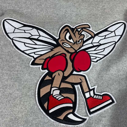 Y2K No Fear Ready To Bumble Varsity Letterman Jacket