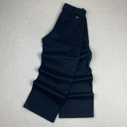 Vintage Dickies Loose Fit Cargo Black Baggy Work Pants