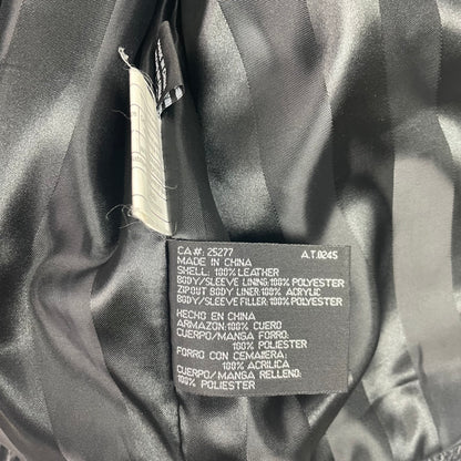 Pelle Cuir Genuine Leather Bomber Jacket