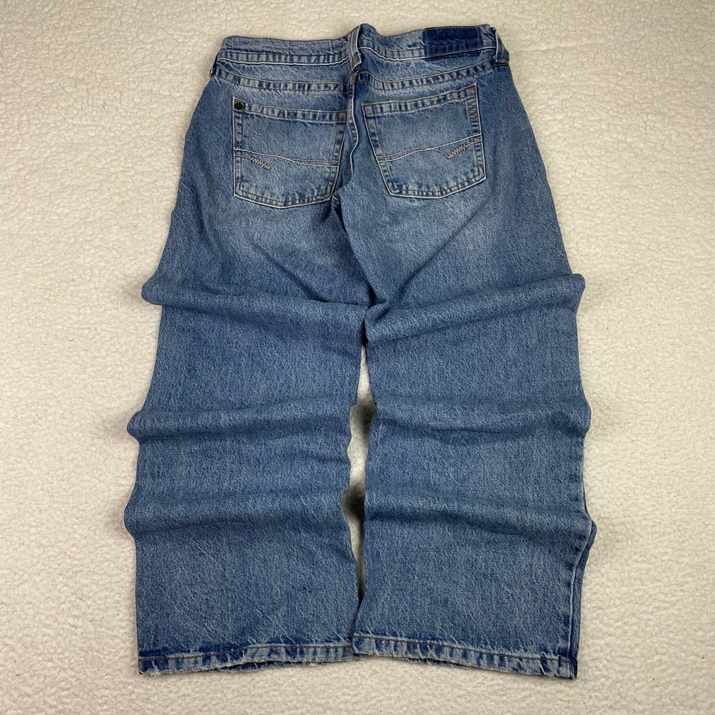 BDG Baggy Wide Leg Light Wash Low Rise Jeans