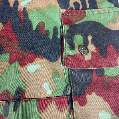 Vintage Swiss Hess Alpenflage Camo Military Cargo Pants 33x31