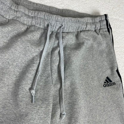 Adidas Super Baggy Striped Gray Sweatpants