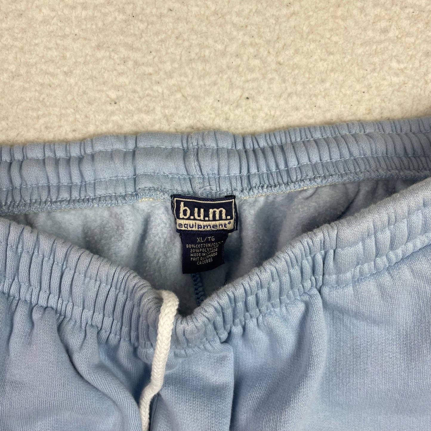 Vintage BUM Equipment Powder Blue Super Baggy Sweatpants