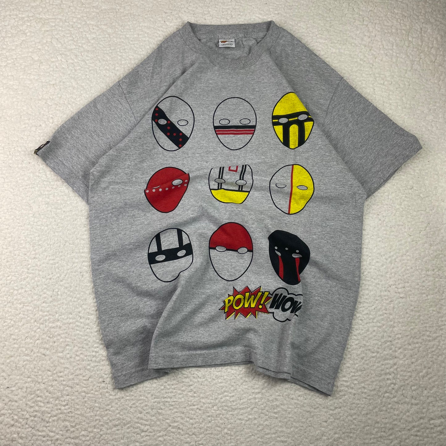 Powwow Celebrate Chippewa Mask Graphic Shirt