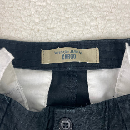 Y2K Wrangler Loose Fit Smoked Black Cargo Pants