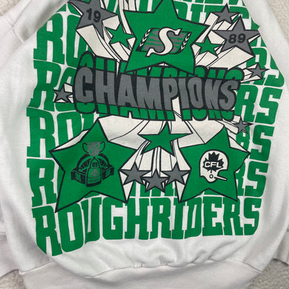 Vintage Saskatchewan Roughriders Pullover Sweatshirt