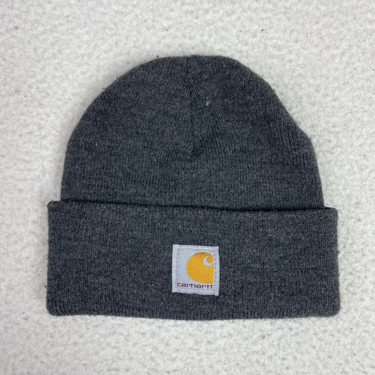 Y2K Carhartt Gray Roll Up Cuff Beanie