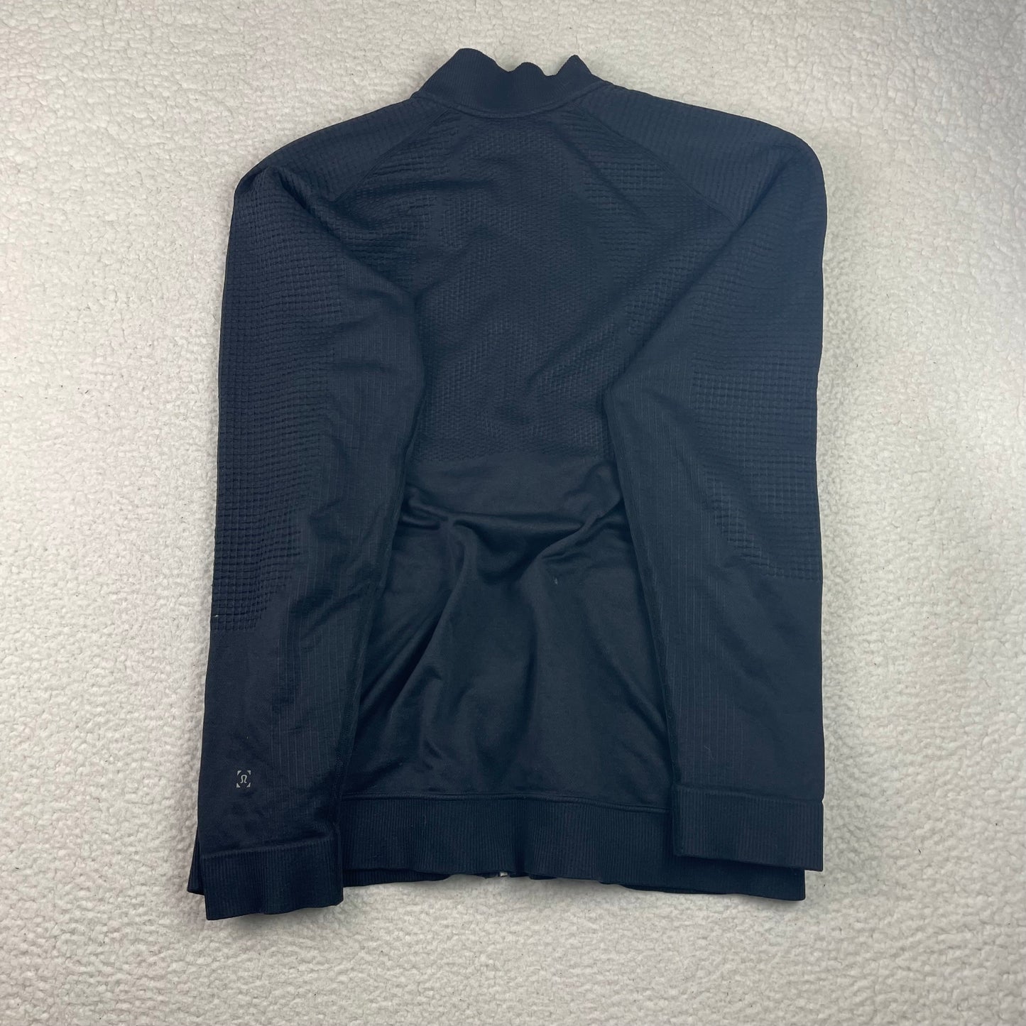 Lululemon Sojourn Zip Up Waffle Knit Track Jacket