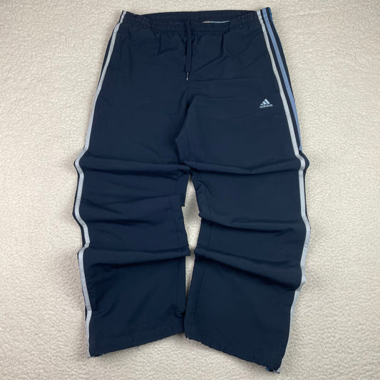 Vintage Adidas Super Baggy Navy Blue Track Pants