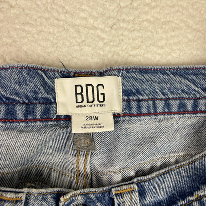 BDG Baggy Wide Leg Light Wash Low Rise Jeans