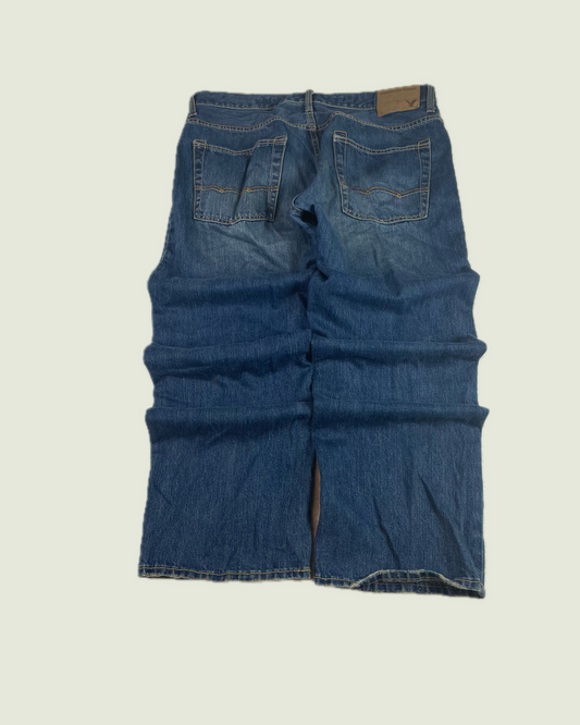 Vintage American Eagle Baggy Low Crotch Loose Jeans