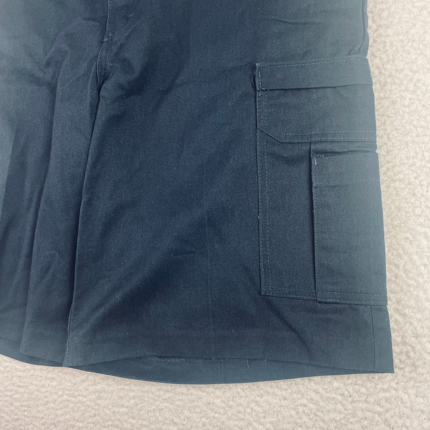 Vintage Dickies Loose Fit Black Charcoal Blue Shorts
