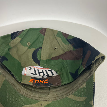Stihl Camo Chainsaw Patch Cotton Baseball Hat OS