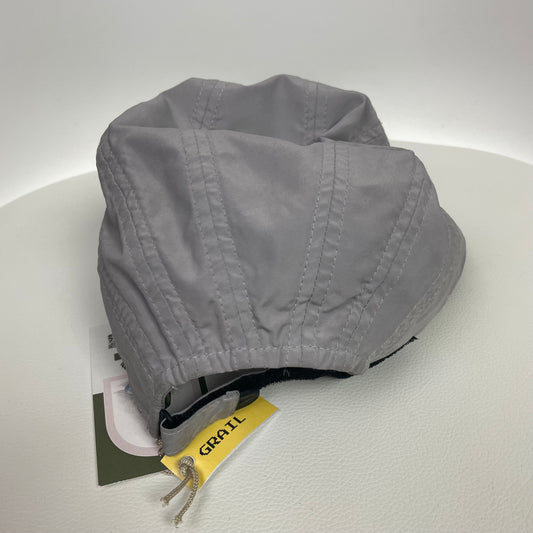 Nike Grey Nylon 5 Panel Vapor Flash Running Hat OS