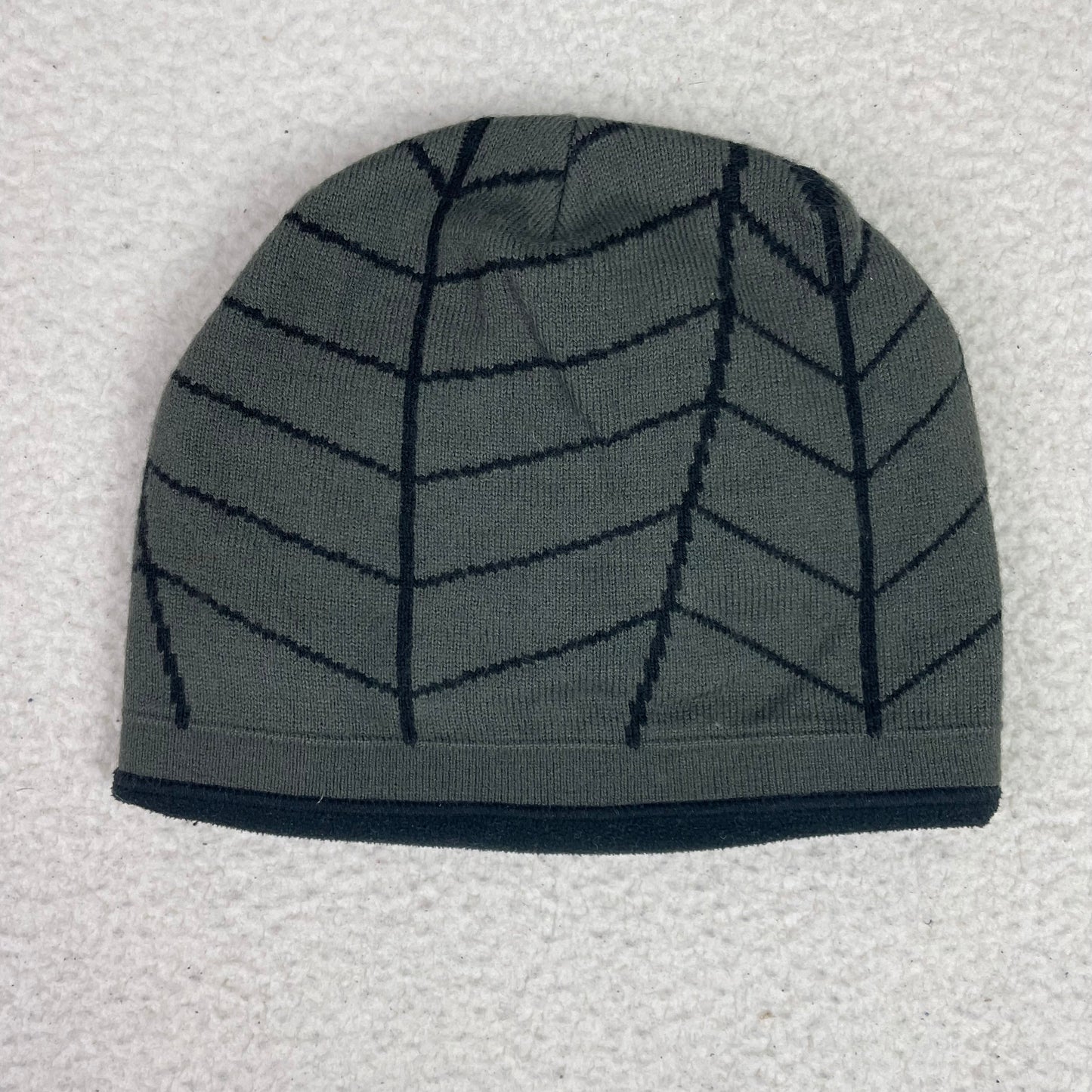 Spyder Y2K Pattern Sage Smoked Gray Toque Beanie