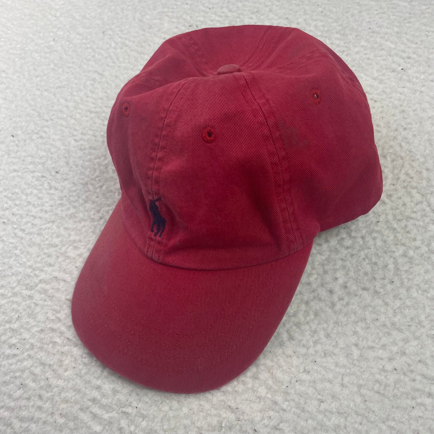 Polo Ralph Lauren Polo Pony Logo Red Strapback Hat