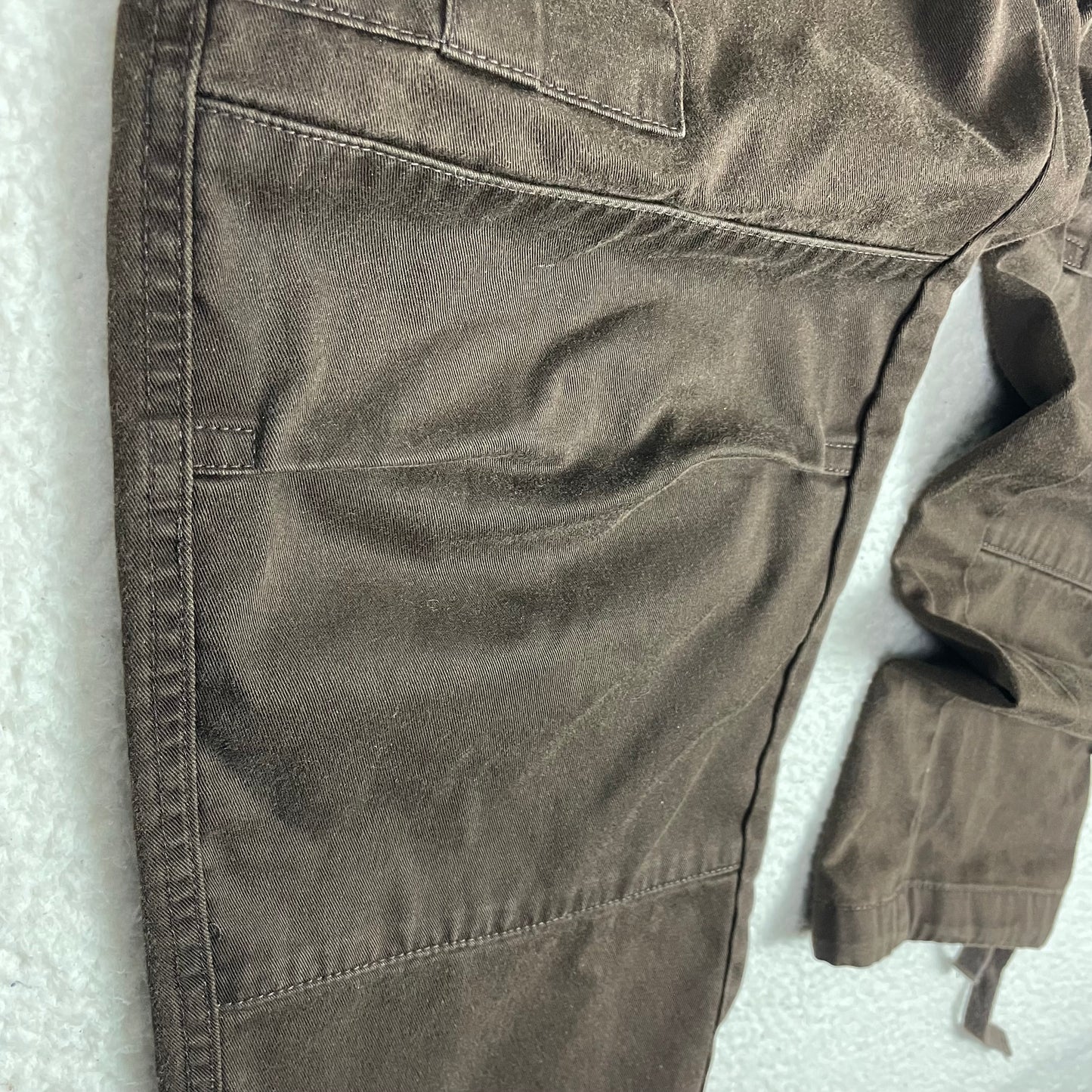 Empyre Brown Baggy Barrel Double Knee Carpenter Pants