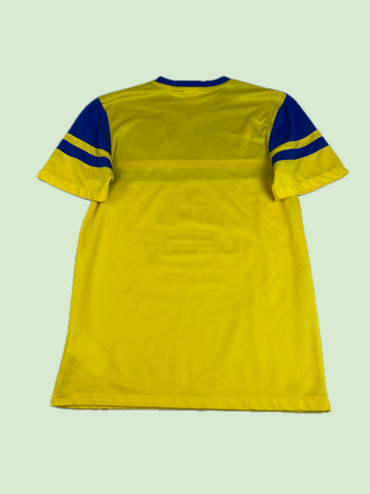 Nike Everton FC Yellow Blue Chang Sponsor Soccer Jersey