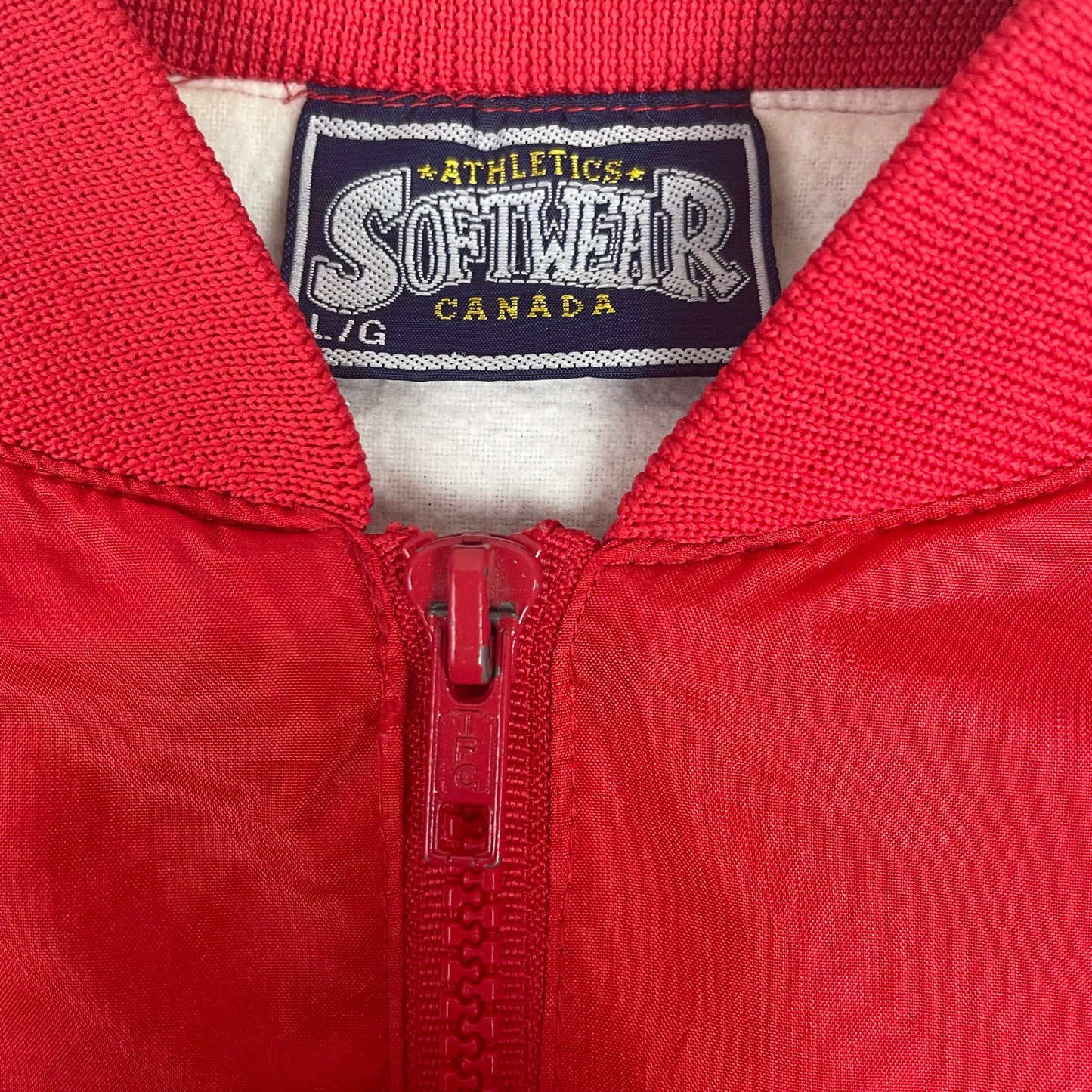 Vintage Softwear Coca Cola Satin Bomber Jacket L