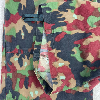 Vintage Swiss Hess Alpenflage Camo Military Cargo Pants 33x31