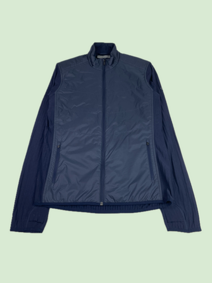 Icebreaker MerinoLoft Navy Blue Full Zip Hybrid Quilted Jacket