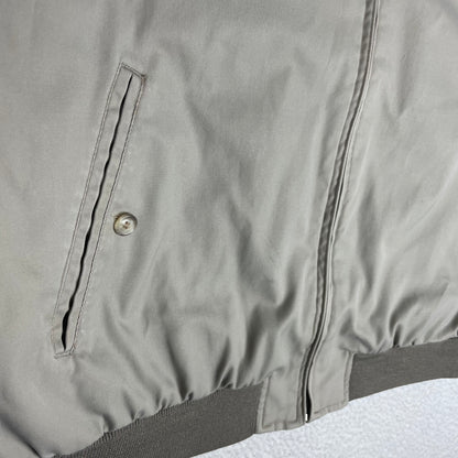 Vintage Harrington Style Chore Yoke Back Zip Up Jacket