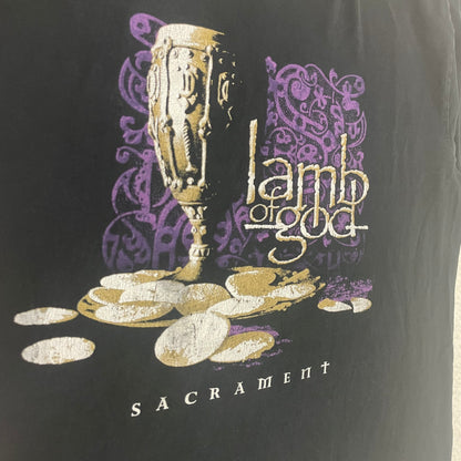 Vintage Lamb of God Sacrament 2006 Tour Shirt