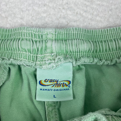 Crazy Shirts Keylime Dyed Casual Shorts