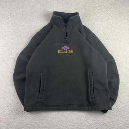 Vintage Y2K Billabong Center Logo 1/4 Zip Up Jacket