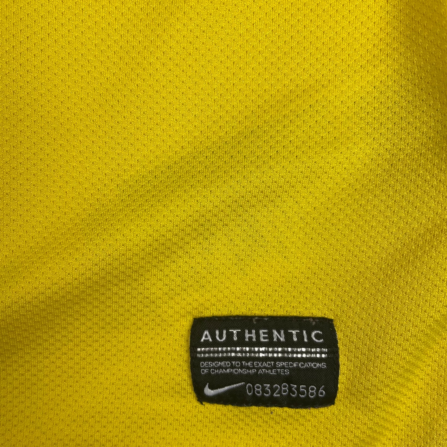 Nike Everton FC Yellow Blue Chang Sponsor Soccer Jersey