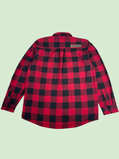 Dixxon Flannel Co Redrum Red Black Buffalo Plaid Button Up Shirt