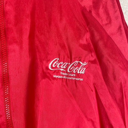 Vintage Softwear Coca Cola Satin Bomber Jacket M