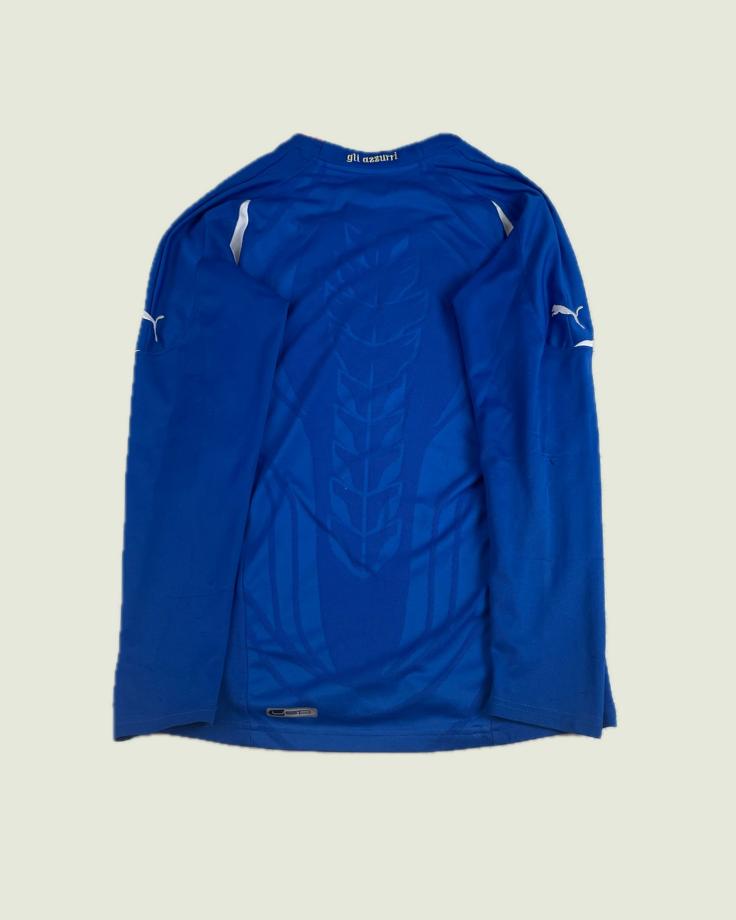 Y2K Puma Italy Football Club Long Sleeve Jersey 2014