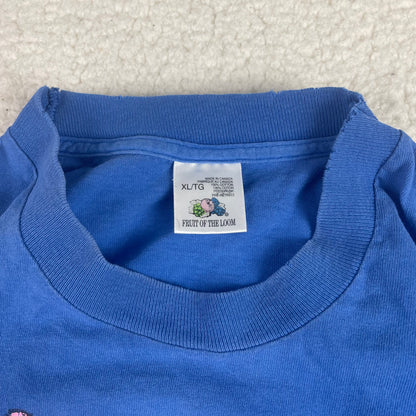 Vintage Energizer Bunny Blue Shirt Fruit of Loom Canada