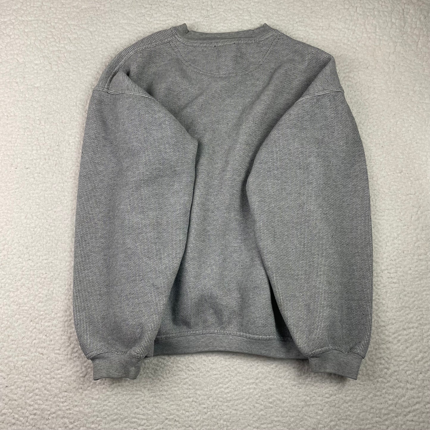 Vintage Bullhead Boxy Fit Ribbed Pullover Sweatshirt