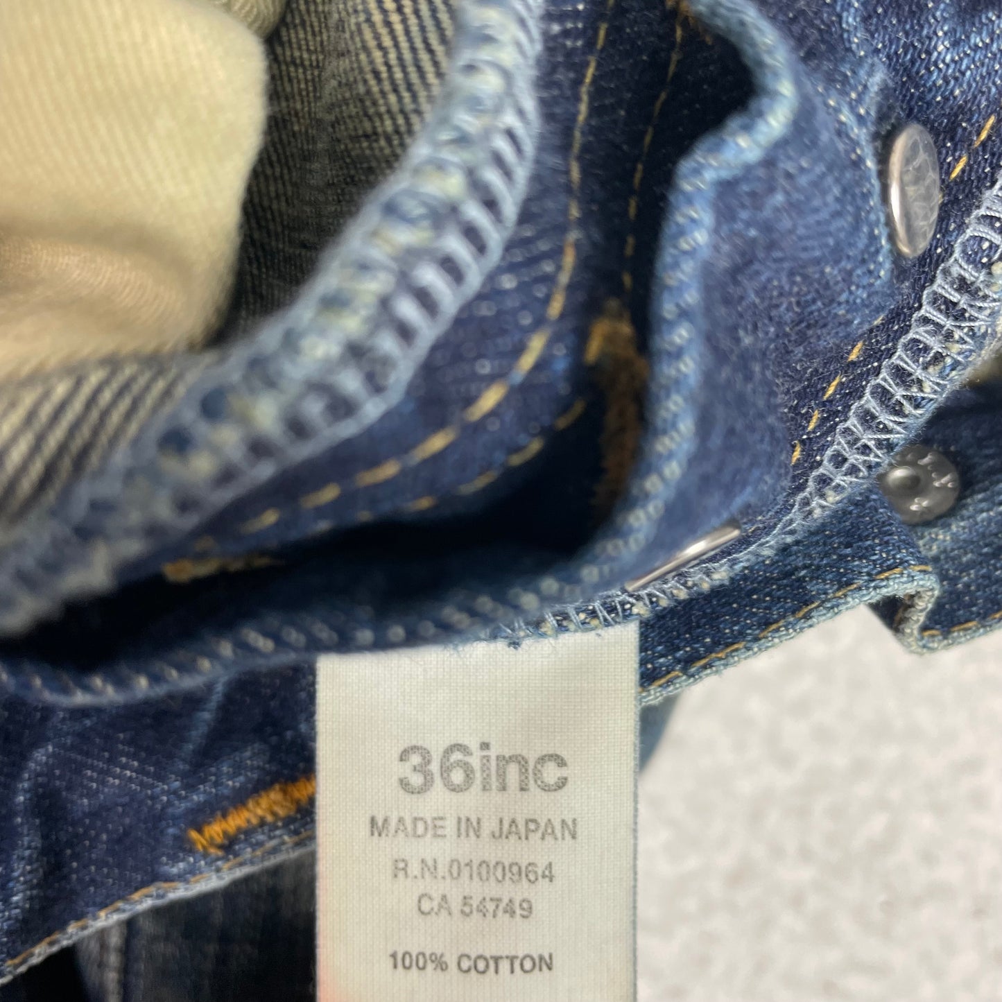 Vintage PRPS Japanese Distressed Dark Wash Baggy Jeans