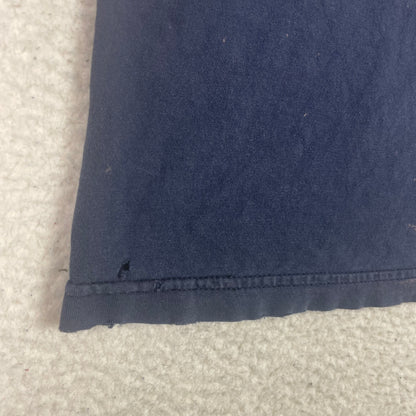 Vintage Hurley Y2K Distress Navy Blue Shirt