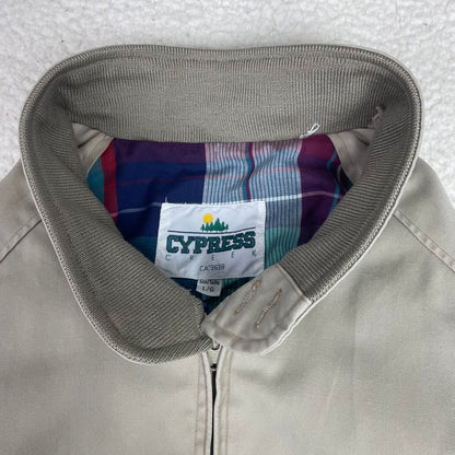 Vintage Harrington Style Chore Yoke Back Zip Up Jacket