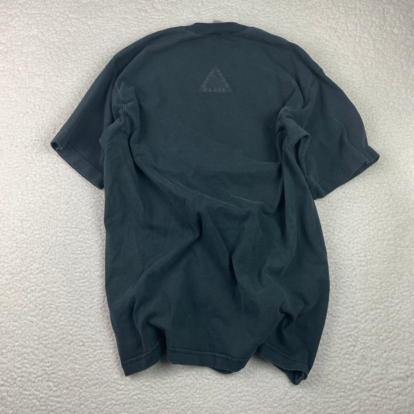 Vintage Made in Canada Fruit of Loom Black Fade Shirt