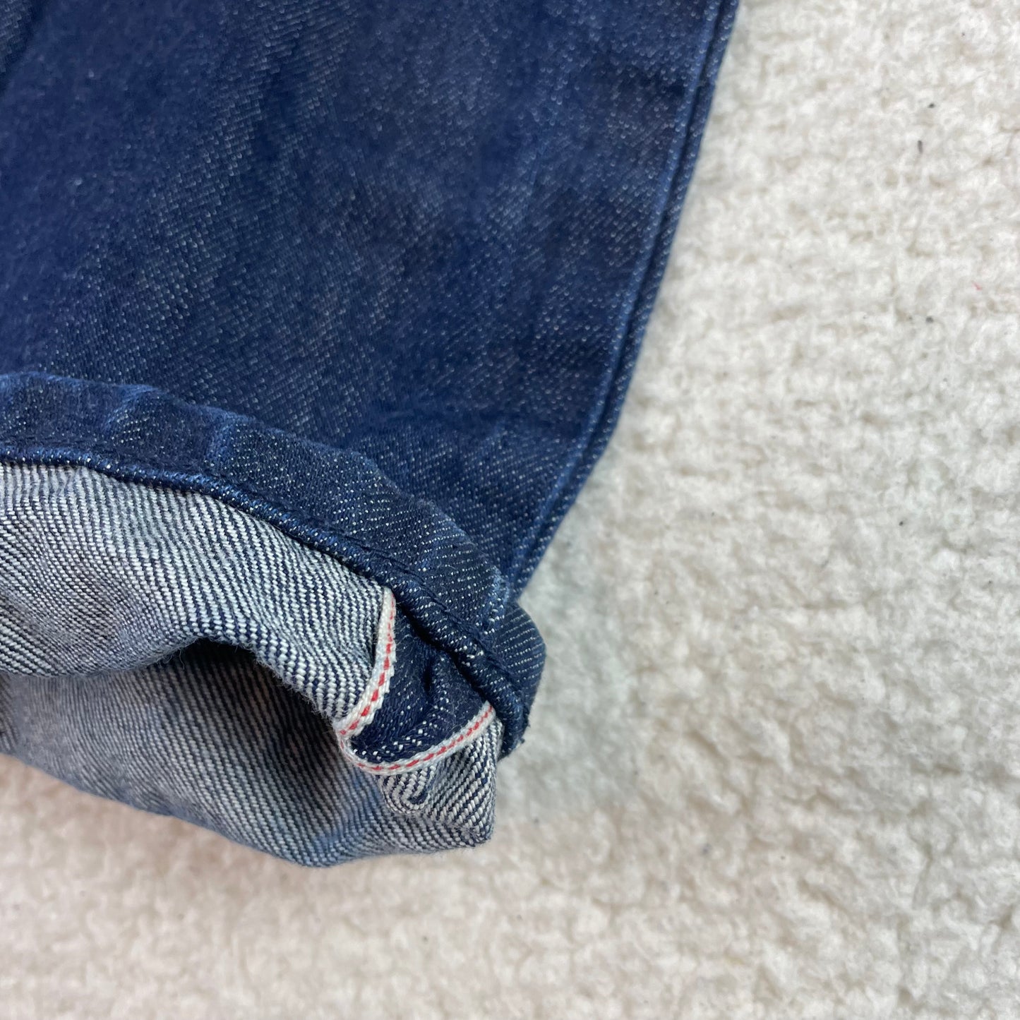 Made In USA Ivy Denim Selvedge Dark Wash Jeans