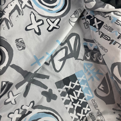 Y2K Quiksilver Harrington Black Zip Up Windbreaker Jacket