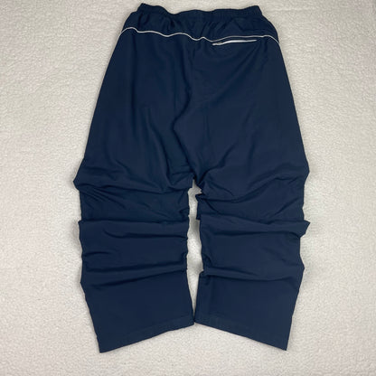 Y2K Nike Baggy Ankle Side Zip Black Track Pants