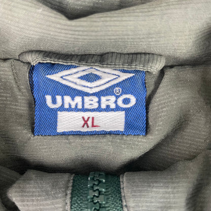 Vintage Umbro Sage Green Zip Up Windbreaker Jacket