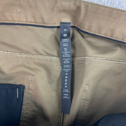 Lululemon Commission Khaki Stretch ABC Utilitech Pants