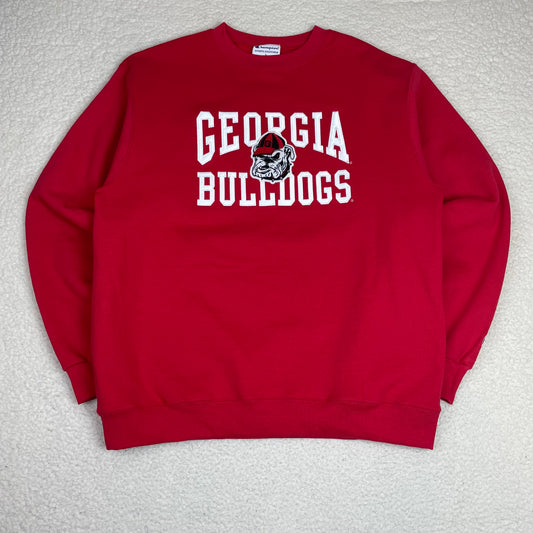 Champion Georgia Bulldogs Pullover Red Sweatshirt