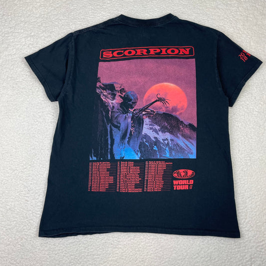 Drake Scorpion World Tour 2018 Black Shirt